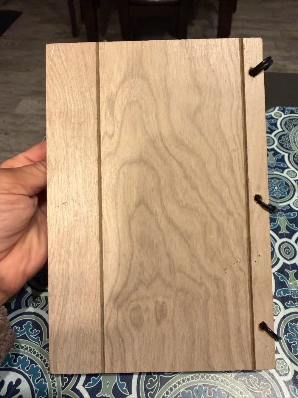 A Dash of Sevillity Wood Cover Cookbook